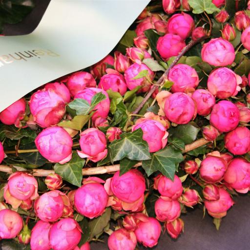 Rundgesteckter Blütenkranz